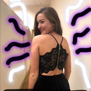 Homecoming/Party black dress.